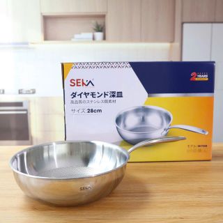 Chảo sâu lòng kim cương Seka 28cm-SK7028