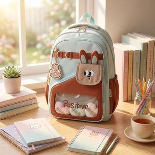 🎒 BALO HỌC SINH A8030 – THỜI TRANG, SIÊU XINH, ĐỰNG ĐỒ RỘNG RÃI