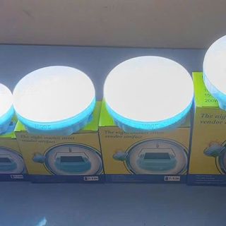ĐÈN TÍCH ĐIỆN BÓNG DĨA 300W KÈM NLMT - PHI 18cm (T30)