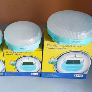 ĐÈN TÍCH ĐIỆN BÓNG DĨA 300W KÈM NLMT - PHI 18cm (T30)