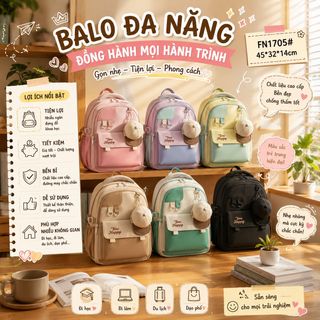 BALO HỌC SINH TIỂU HỌC ĐẸP – BỀN – PHÙ HỢP CHO BÉ TRAI & BÉ GÁI A659 - PIPI STORE