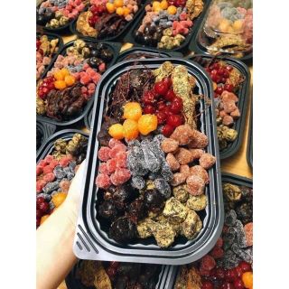 🍑🌈 Ô MAI MIX GIA TRUYỀN 500G – MIX 8–9 VỊ CHUA NGỌT, ĂN MỘT LẦN LÀ MÊ!