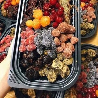 🍑🌈 Ô MAI MIX GIA TRUYỀN 500G – MIX 8–9 VỊ CHUA NGỌT, ĂN MỘT LẦN LÀ MÊ!