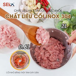 Máy xay thịt 2 cối Seka SK2289