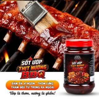 [Hủ 260g] Sốt Ướp Thịt Nướng BBQ Làng Chài Xưa - Ướp thấm vị, nướng thơm ngon
