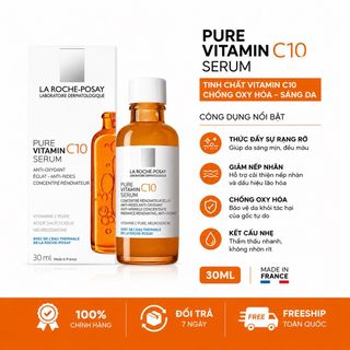 Serum La Roche-Posay Pure Vitamin C10 30ml Chính Hãng Pháp