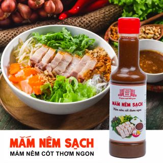 [Combo 3 chai 310g] Mắm nêm sạch Làng Chài Xưa - Mắm nêm cốt thơm ngon ăn bún, gỏi cuốn rất ngon