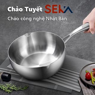 Chảo inox sâu lòng Seka SK6026 Size 24cm
