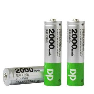 PIN SẠC 3.7V 18650 2000MAH ĐẦU NHỌN DP-Li01