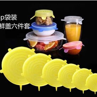 set 6 Bọc bảo quản thực phẩm silicon S,th 400