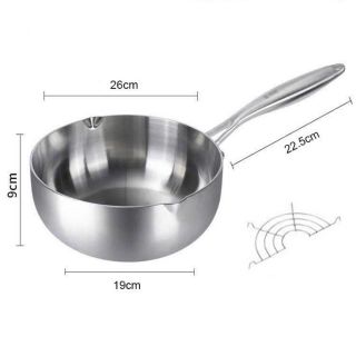 Chảo inox sâu lòng Seka SK6026 Size 26cm