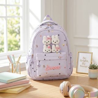 🎒 BALO HỌC SINH A42106 – DỄ THƯƠNG, NHẸ ÊM, ĐI HỌC THÊM VUI