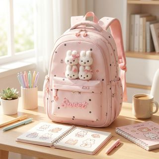 🎒 BALO HỌC SINH A42106 – DỄ THƯƠNG, NHẸ ÊM, ĐI HỌC THÊM VUI