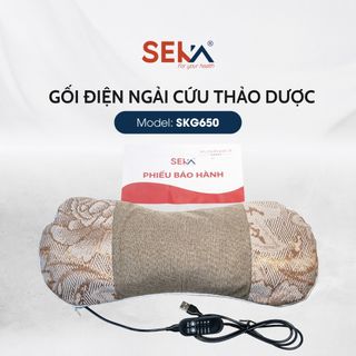 SKG650 - Gối sưởi điện ngải cứu Seka