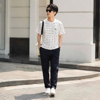 Tshirt lc nam.  Chất thun cotton 4c cao cấp xịn.  Full tem tag túi zip .