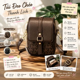 TÚI XÁCH NỮ MINI ĐỰNG ĐIỆN THOẠI – NHỎ GỌN MÀ SIÊU XINH W347 - WINNIE HOUSE