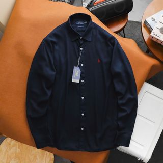 Big size Áo sơ mi  LINEN POLO tay dài nam.  Chất vải linen mềm - mịn - ko pha.