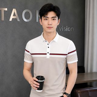 áo kem phối trắng bao đẹp