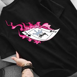 T shirt stussy. Chất vải cotton 4c mịn mát,dày đẹp.