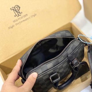 Túi xách nam bầu F322 full box , chata đẹp