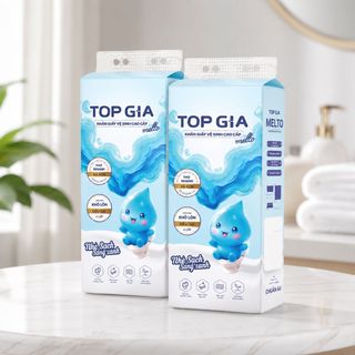 Khăn Giấy Rút Khô Top Gia Melto Giọt Nước 1800 Tờ Full Vat