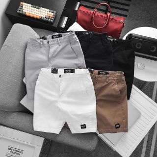 Quần Short kaki nam. Chất kaki lưng thun chính phẩm dày mịn 97 % cotton, 3 % spandex wash mềm mượt nha co giãn thoải mái.