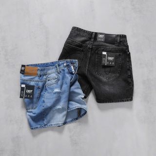 Short Jean Dagosti Standard straight ( ống Rộng) , chất vải 100% cotton.