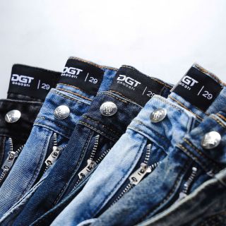 Short Jean Dagosti Standard straight ( ống Rộng) , chất vải 100% cotton.