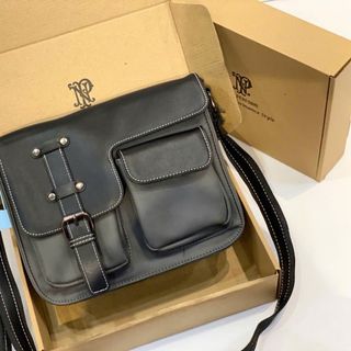 Thí xách nam ngăn da F331 full box, chất đẹp