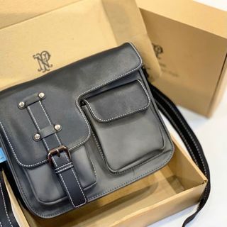 Thí xách nam ngăn da F331 full box, chất đẹp