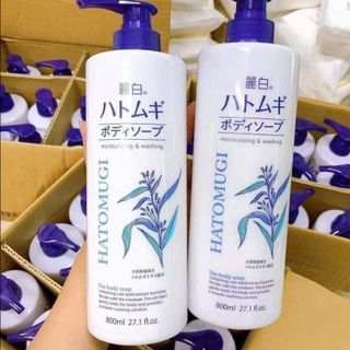 Sữa tắm trắng Hatomugi 800ml