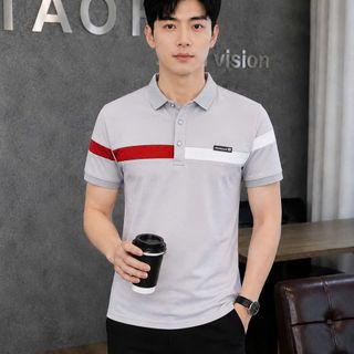 áo xám polo chạy dây viềng bao đẹp rẻ nhất hiện nay