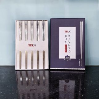 Bộ đũa 10 đôi inox 316 Seka chống trơn an toàn