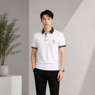 áo trắng thêu B hot nhất hiện nay