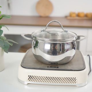 Nồi inox đúc nguyên khối Seka size 16cm