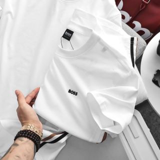 T shirt BOSS nam. Chất  Cotton 100% 4c.  Dày Mịn mát.