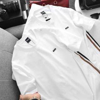 T shirt BOSS nam. Chất  Cotton 100% 4c.  Dày Mịn mát.