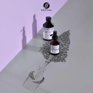 Dầu Gội Davines Calming Shampoo Davines tím - Gội làm sạch da đầu, Hỗ trợ làm dịu da đầu nhạy cảm