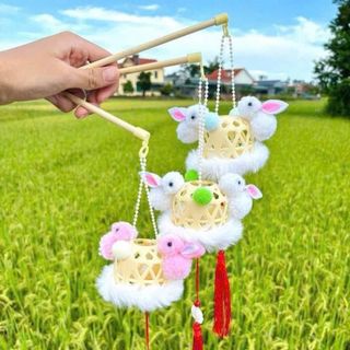 Lồng Đèn 2 Thỏ – size nhỏ (T100- 11.5k)