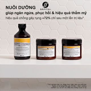 Dầu gội Davines Nourishing Vàng đậm - Gội cấp ẩm giúp nuôi dưỡng, phục hồi cho mái tóc khô xơ