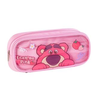Hộp Bút Disney Lotso Màu Hồng Đáng Yêu - Bóp Đựng Bút A83150-T1