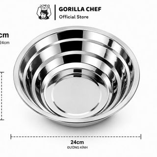 THAU KIỂU HÀN QUỐC 24cm GORILLA CHEF (T160)