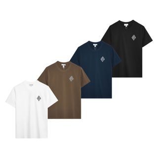 Áo thun nam.   Chất liệu cotton 4 chiều, co giãn mềm mịn, thấm hút mồ hôi tốt.