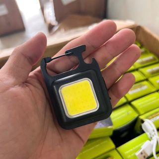 Đèn Pin Đèn Led Móc Chìa Khoá COB Mini Nam Châm Đa Năng Bỏ Túi Mang Theo Du Lịch Dã Ngoại - Đèn Pin COB Led ( 3 CHẾ ĐỘ ) Siêu Sáng - Giá Sỉ