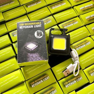 Đèn Pin Đèn Led Móc Chìa Khoá COB Mini Nam Châm Đa Năng Bỏ Túi Mang Theo Du Lịch Dã Ngoại - Đèn Pin COB Led ( 3 CHẾ ĐỘ ) Siêu Sáng - Giá Sỉ