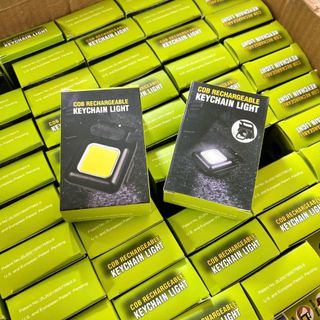Đèn Pin Đèn Led Móc Chìa Khoá COB Mini Nam Châm Đa Năng Bỏ Túi Mang Theo Du Lịch Dã Ngoại - Đèn Pin COB Led ( 3 CHẾ ĐỘ ) Siêu Sáng - Giá Sỉ