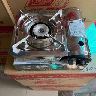 BẾP GAS INOX DU LỊCH CAO CẤP CÓ HỘP (T10)