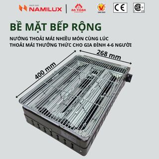 BẾP NƯỚNG GAS HỒNG NGOẠI NAMILUX GI40VC (T10)