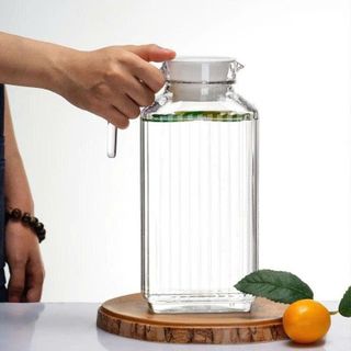BÌNH NƯỚC THỦY TINH 1700ML CÓ TAY CẦM YZ10 (T12)