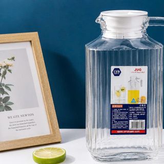 BÌNH NƯỚC THỦY TINH 1700ML CÓ TAY CẦM YZ10 (T12)